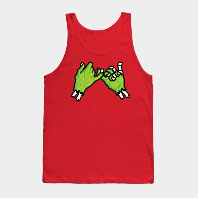 zombie pinky promise BFF Tank Top by PnJ